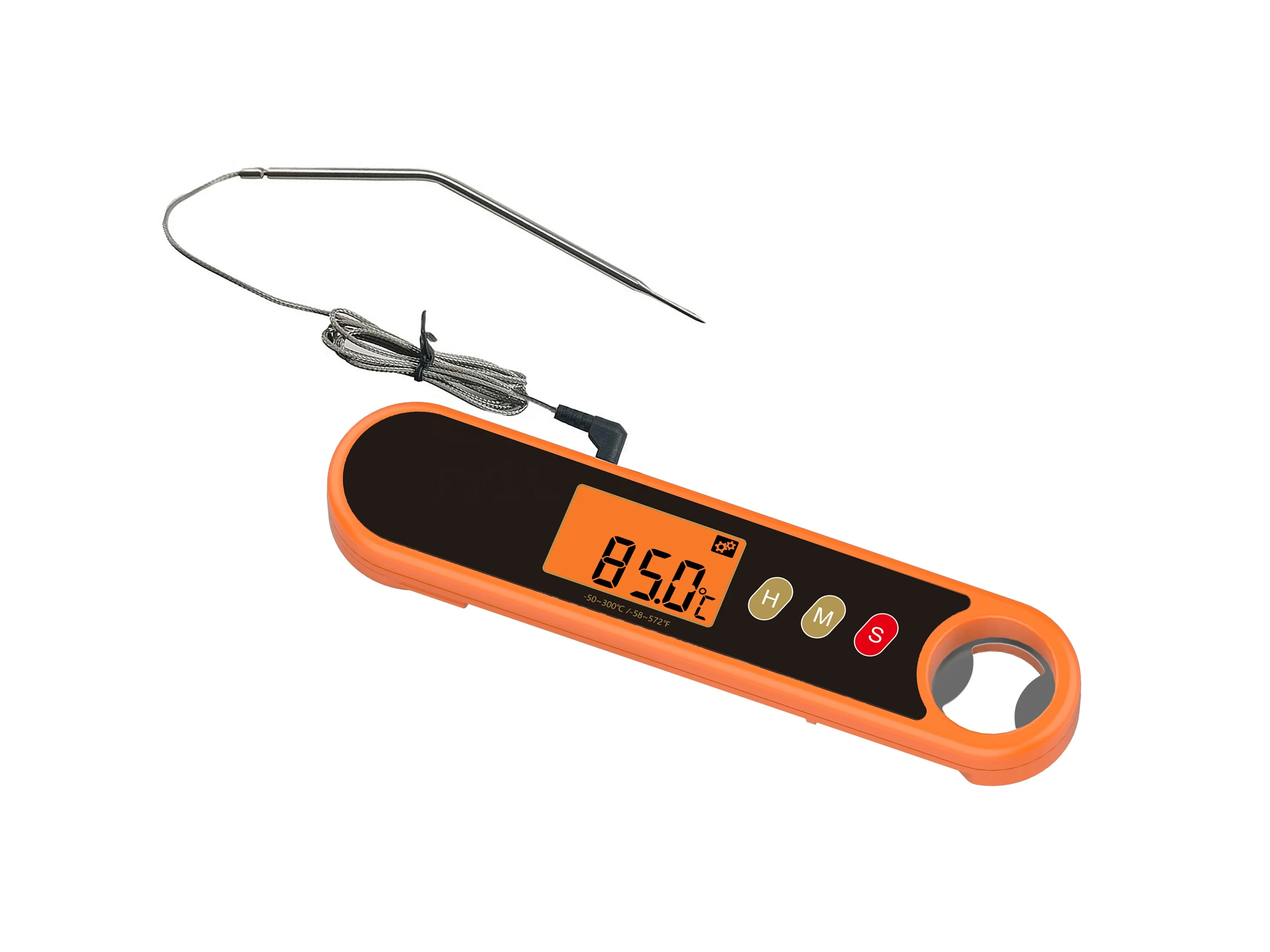Multifunctional Waterproof Digital Bottle Opener Instant Read Meat Thermometer