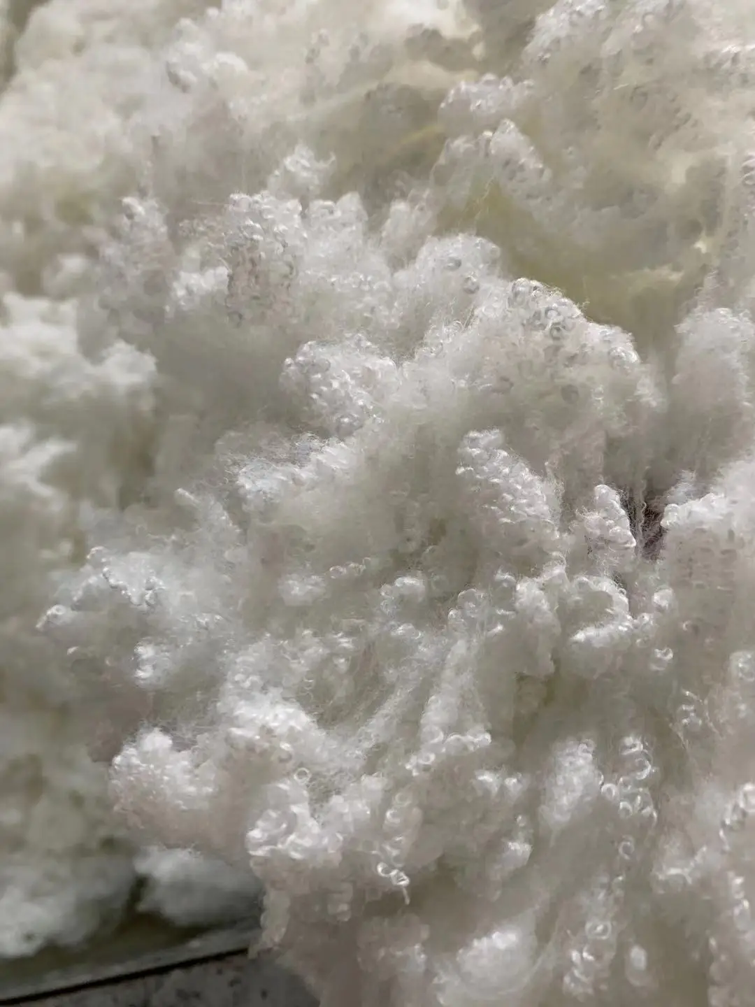 good quality soft Recycled 15D HCS Polyester Staple Fiber for filling Polyester Fiber Manufacturers and Suppliers