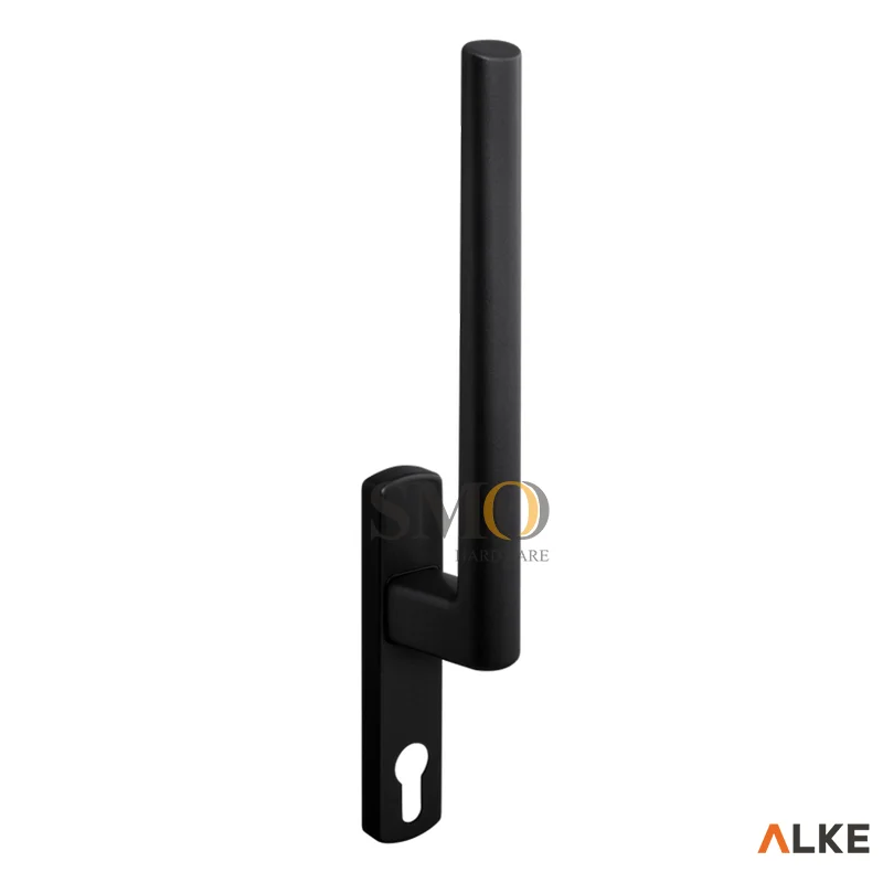 Direct Sale Zinc Alloy Lifting Double-Sided Door Handle Push-Pull Door Handle With Plate