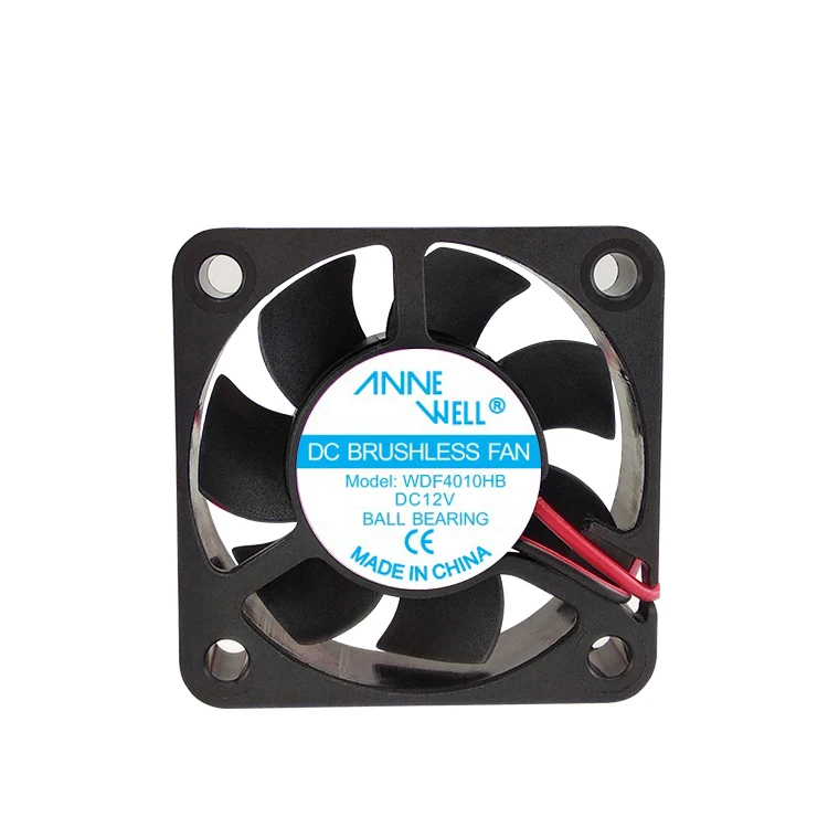 Shenzhen Factory High Air Flow Mini 5/ 12 / 24 V 1.9 W 4010 RC Car Radiator Fan 40*40*10 MM DC Axial Cooling Fan
