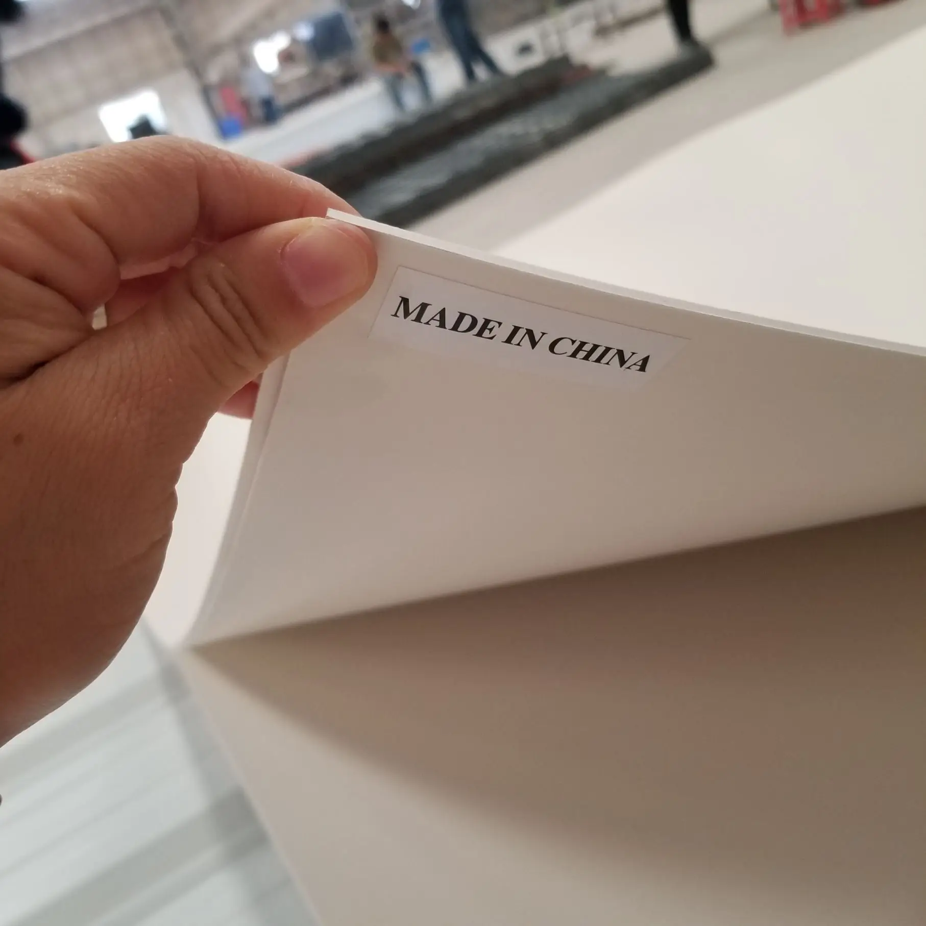 Acid Resistant Anticorrosion PVC Cover Plastic Sheet for Hospital Wall