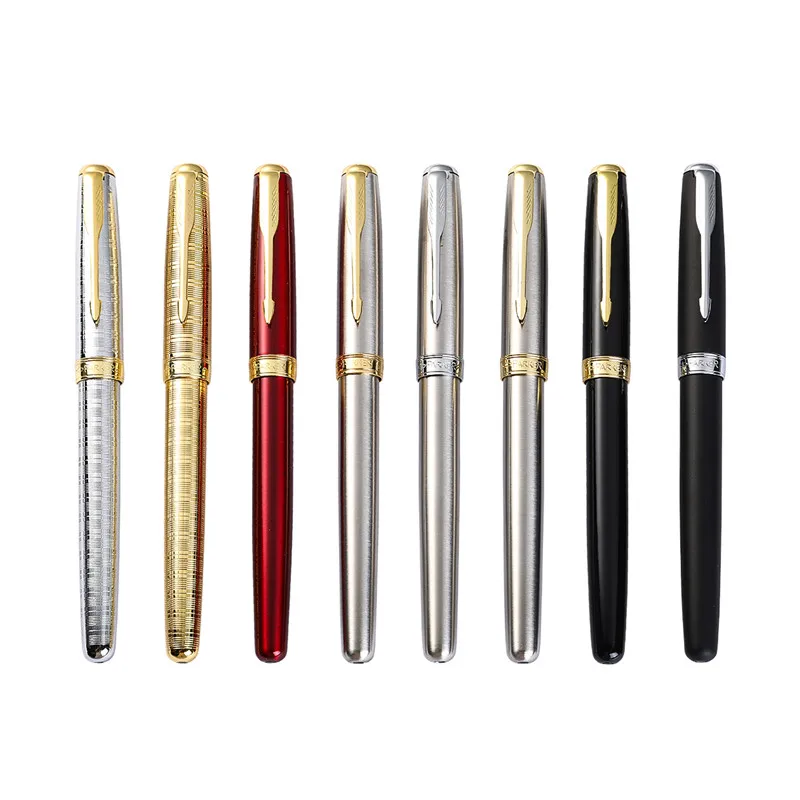 Parker Pen Fountain  Luxury Engraved Design Parker Metal Fountain Pen with Customized Logo