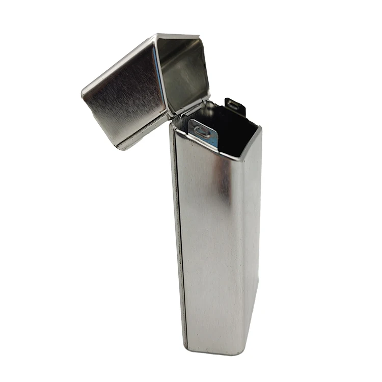 Wholesale Custom Small Candy Metal Can Food Grade Cigarette Case Tin With Hinged