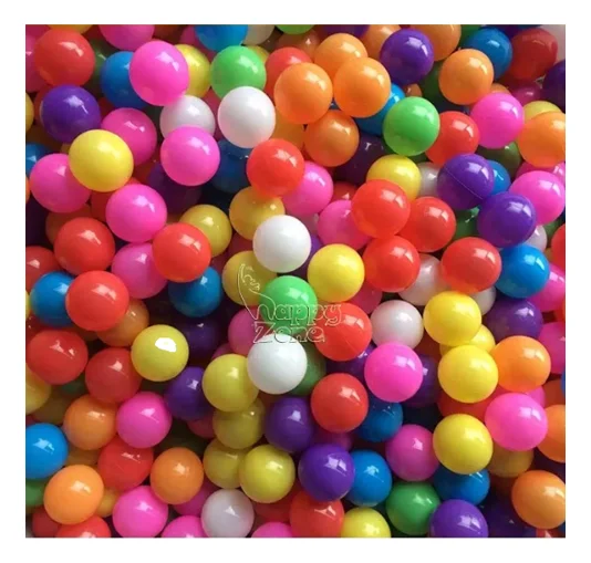 Indoor Playground Plastic Colorful inflatable ball pit Toys Set Phthalate free Multi Size Elastic Ocean Ball Toys For Ball Pools