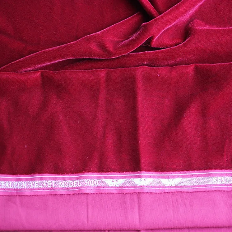 Modern style poly woven superior quality micro velvet 5000 for fashionable dress