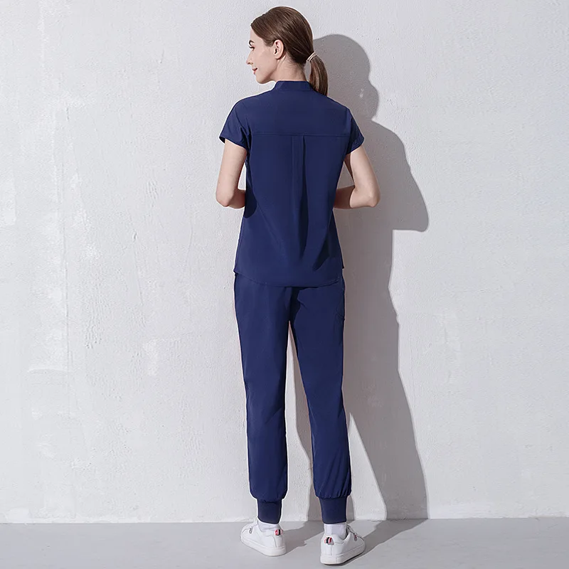 Новинка костюм для аптеки медицинская униформа принадлежности стоматологических клиник рубашка медсестер и женщин + брюки ветеринарная