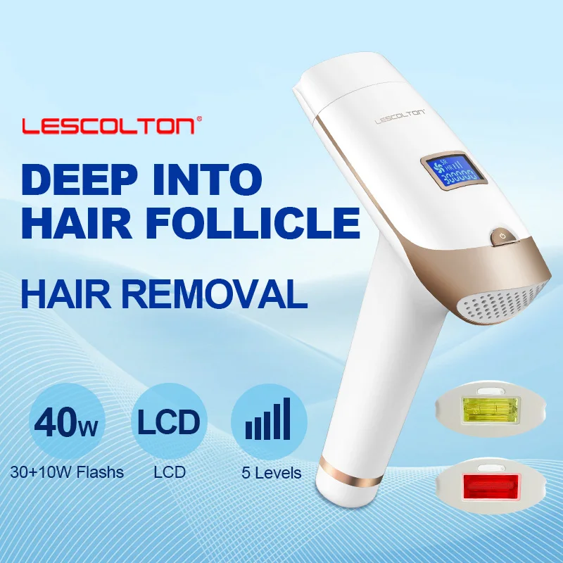 Hot Selling original manufacturer 300000 flashes permanent hair removal device factory good quality T009i LCD display 5 levels