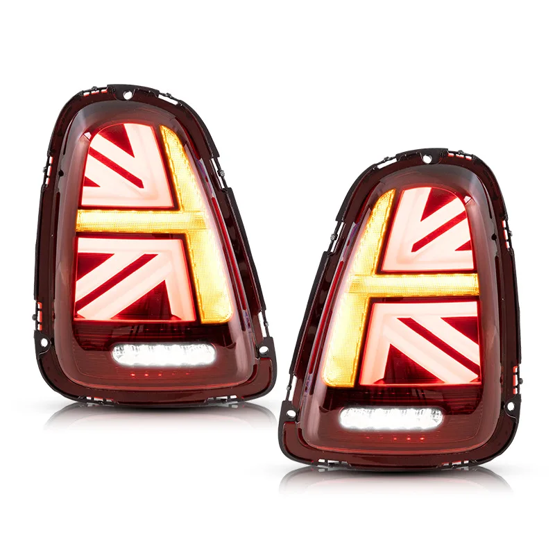 Car Led Rear Light For BMW Mini Coopers R56 R57 R58 R59 Led Tail Lights Assembly 2007-2013 Back Brake Turn Signal Taillights