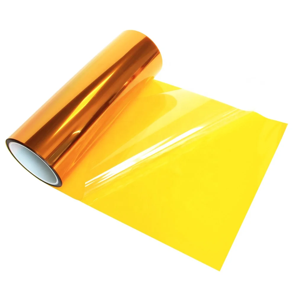 2- Linered Polyimide Pi Film Coated Silicone Glue Kaptons Self Adhesive Tape with Release Liner