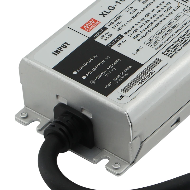 Meanwell XLG-100-H-A 100W Isolated LED Driver Dimmable Switching Power Supply