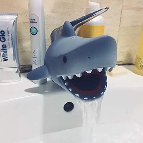 Bath time durable safety guard shark shape baby spout cover