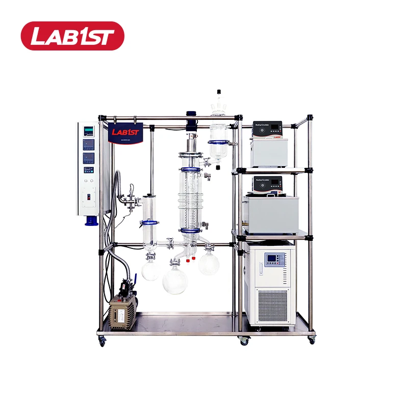 Pilot scale short path cbd molecular distillation