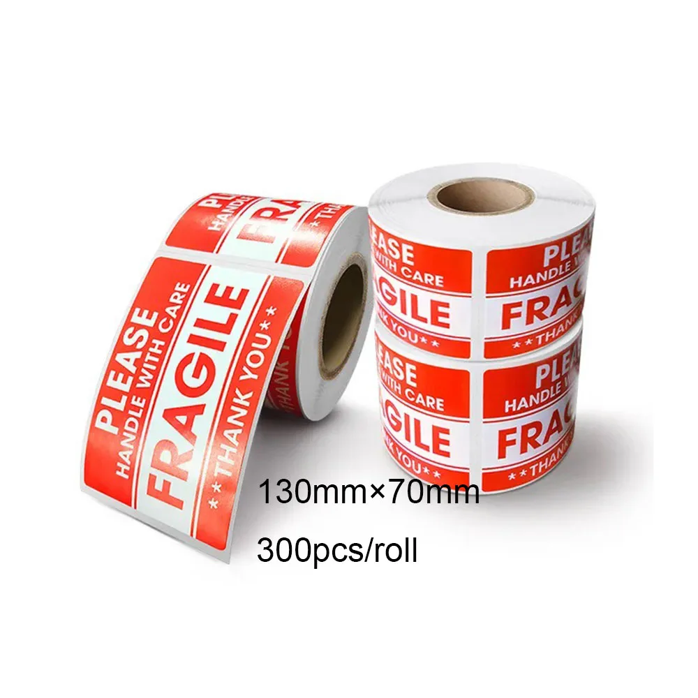 Hot selling very cheap price waterproof adhesive fragile stickers labels for package carton box