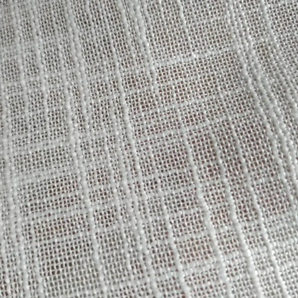 Лидер продаж 2021, новая ткань для обивки занавесок из 100% полиэстера, ткань для штор из поли и льна