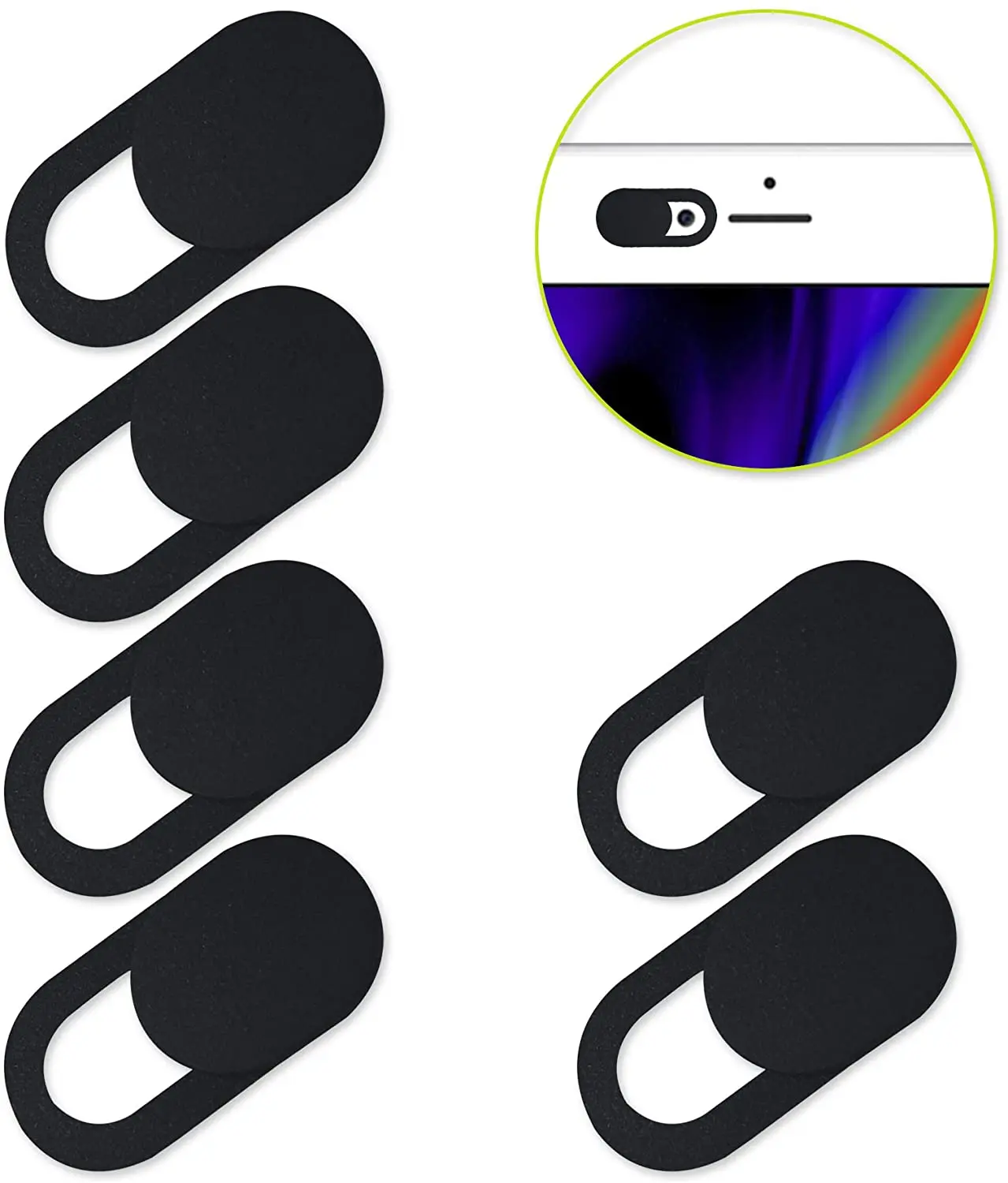 Universal WebCam Cover Magnet Slide Camera Cover Laptop For Ipad PC Tablet Phone