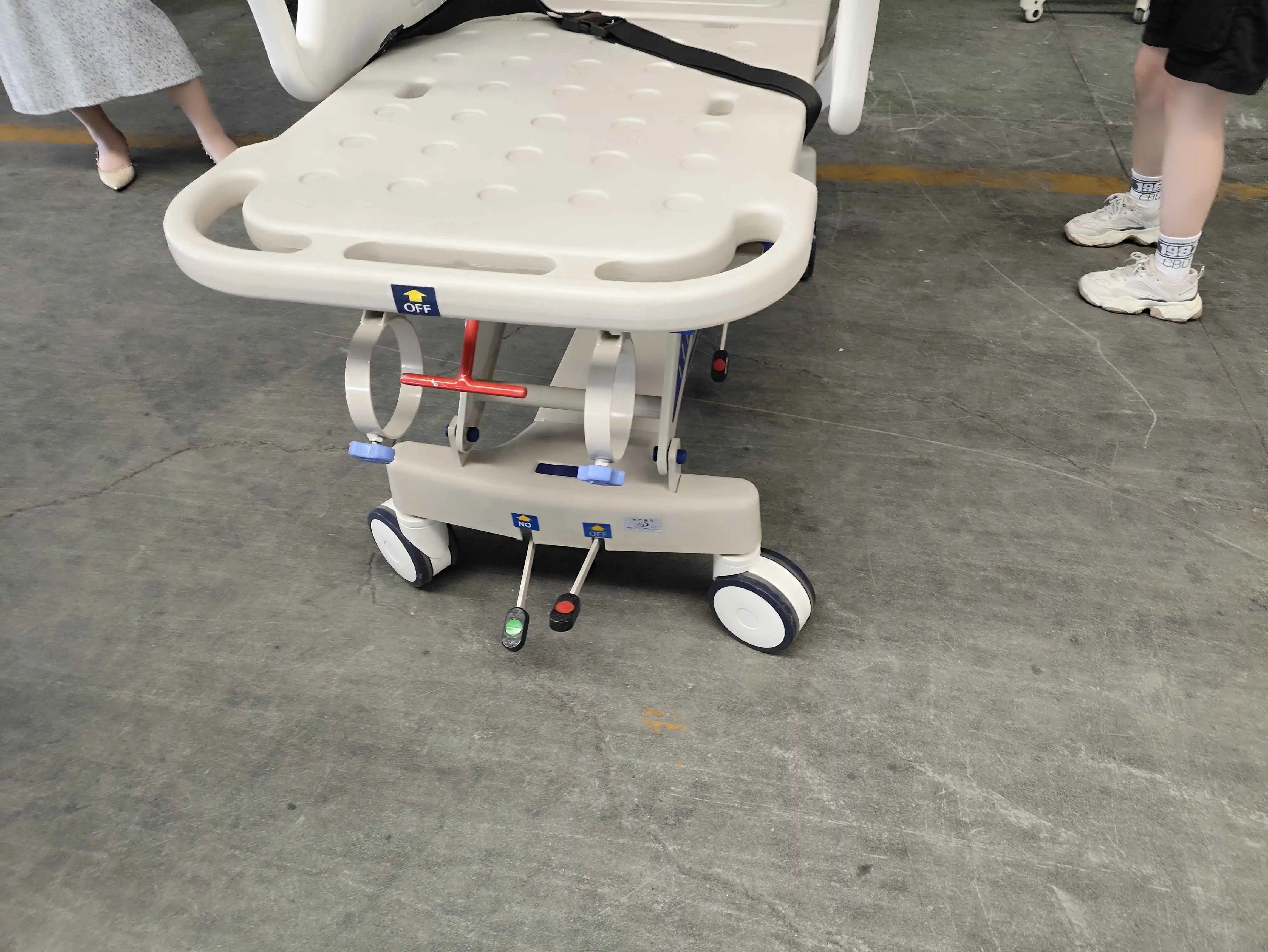 Approved Medical Appliance Emergency Patient Transfer Stretcher Trolley