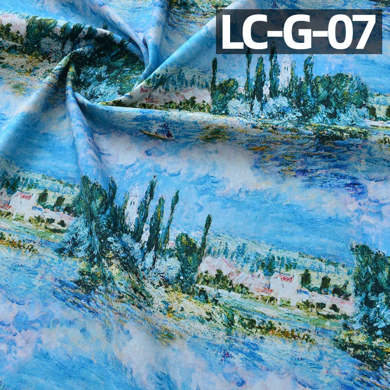 Pure cotton fabric printing dyeing cloth diy manual cotton clothing household cloth cushion for leaning on the oil painting