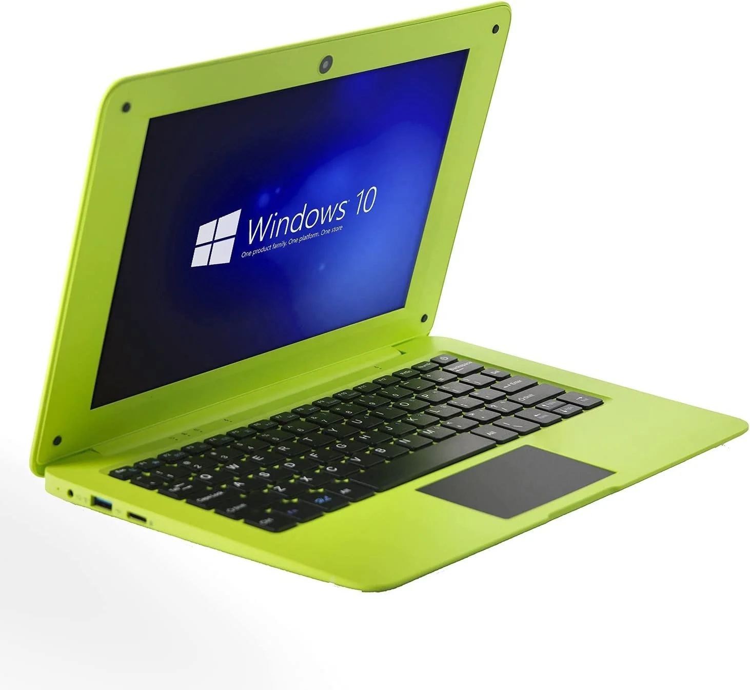 Windows 10 Portable Computer Laptop Mini 10.1 Inch 32GB Ultra Slim and Light Netbook Intel Quad Core PC HDM USB Netflix YouTube
