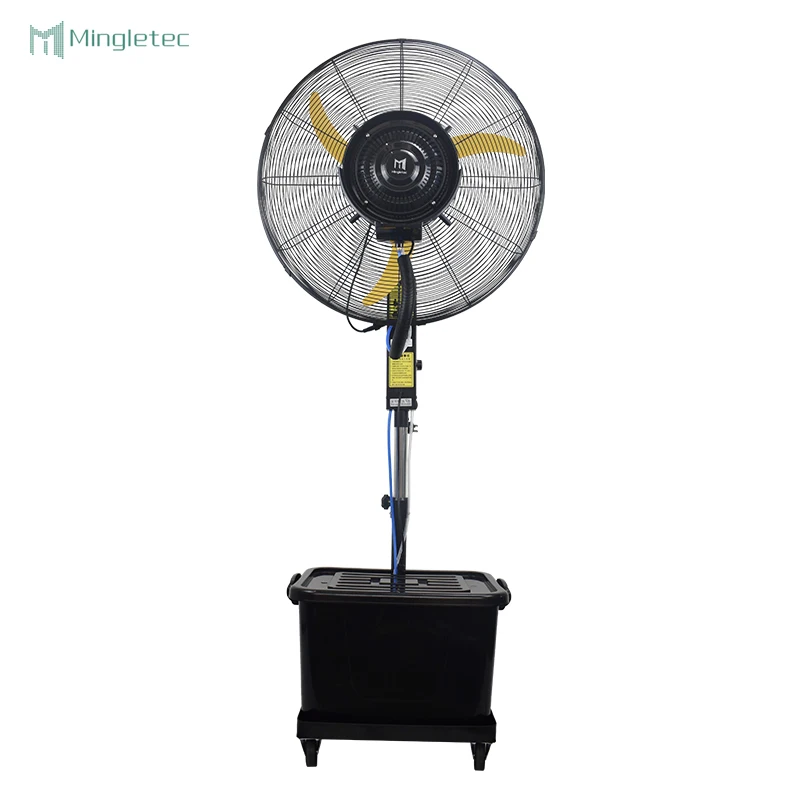 26 30 inch Manufacture Outdoor Popular Electric misting fan with humidifier