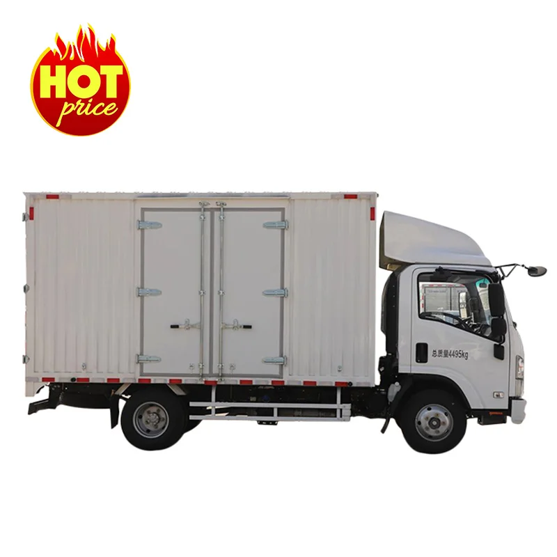 Mini Light Cargo Trucks Cheap LHD  isuzu truck Van car Light Cargo Truck Made In China