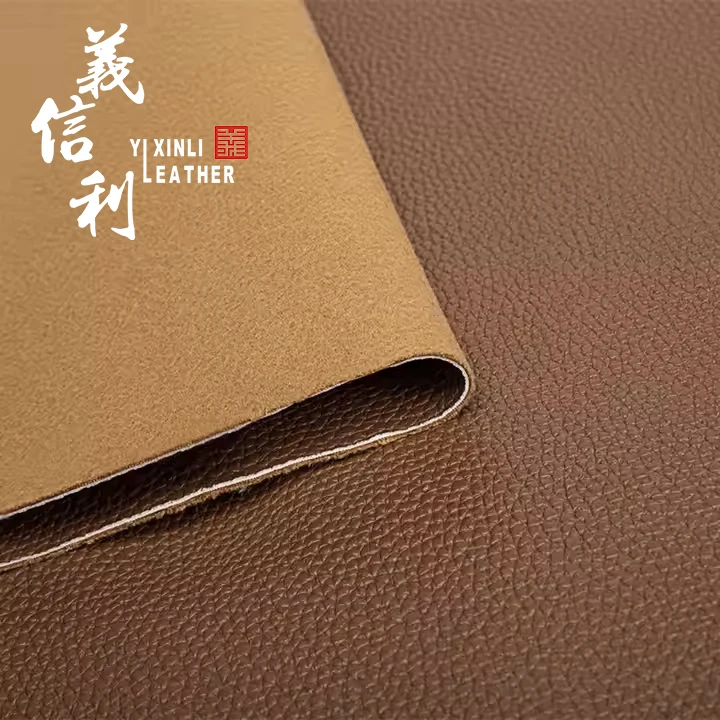 New PopularPULychee LeatherSoft-Touch Raw Material for Leather Products and Bagswith Multiple Colors and Patterns Customization