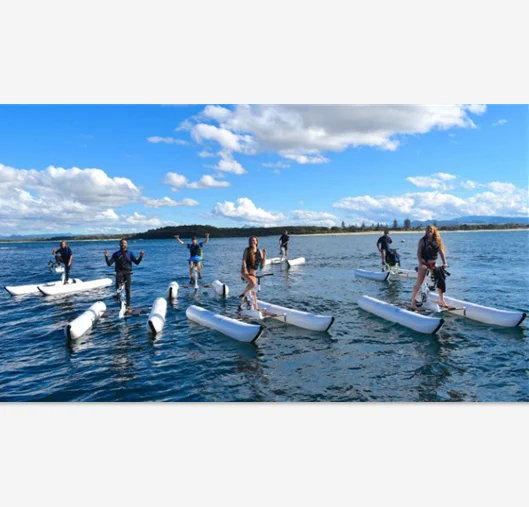 Outdoor water bikes pedal bike for fun and fitness