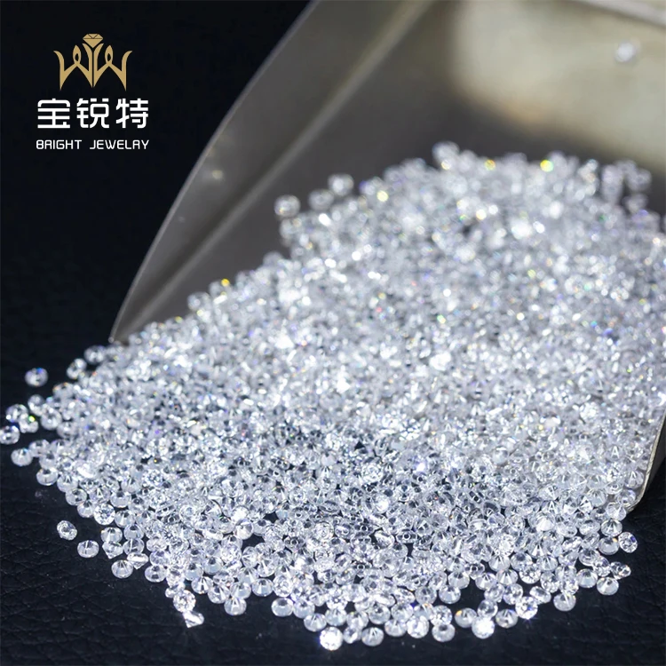 Wholesale Lab Grown Diamond Loose 0.8-3.3mm White DEF VVS-SI Hpht Loose Diamond Cvd Hpht Diamonds For Sale