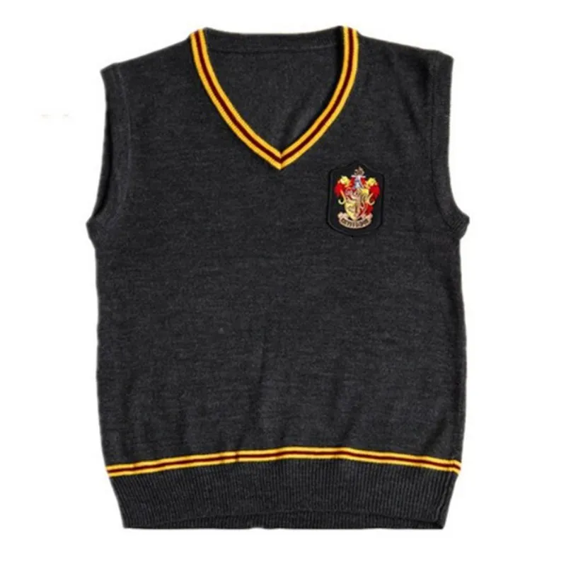 Wholesale Harry Cosplay Potter House Magic Vest Adult Children Vests Sleeveless Sweater