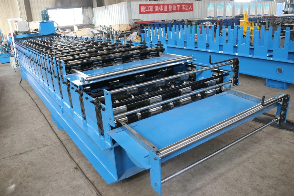 Cobertura Calaminon Tr4 Tr5 Tr6 planchas de zinc para el techo maquina para hacer calamina