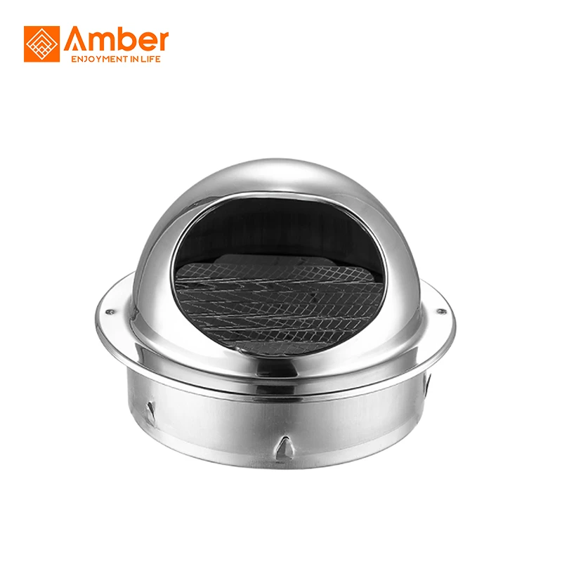 100 Mm Round Louver Air Vent Grille Ventilation Ceiling Wall Mount Air Outlet