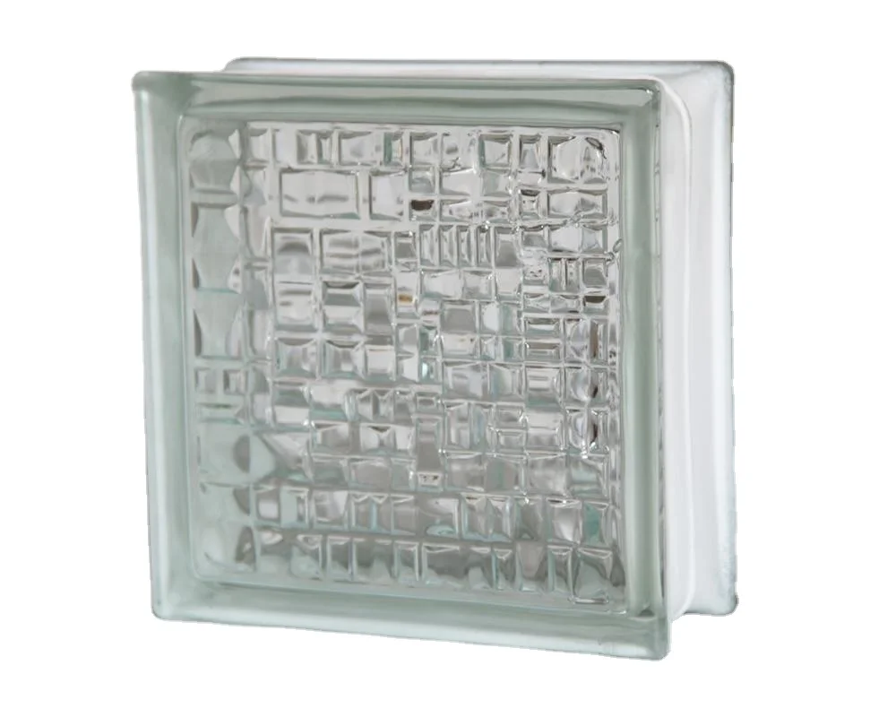 Цветной строительный полый стеклянный кирпич для украшения