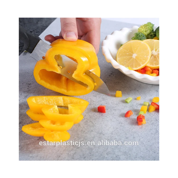 Easy To Use Disposable  Cutting Board Sheets With Built In Sliding Cutter For Tailgating, Camping, BBQs Or Kitchen