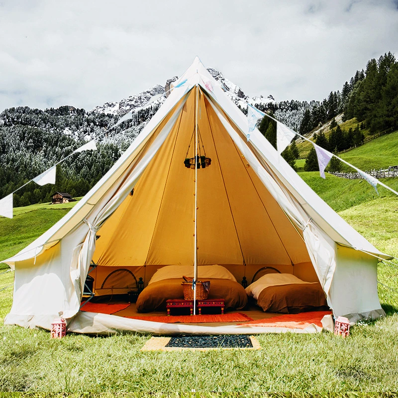 Factory Hot Sale 3*4M Canvas Tent 2 Person