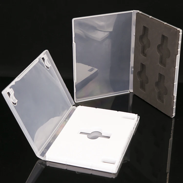 Custom Logo Storage 8GB 16GB 32GB 64GB USB Holder Stick USB Card Box Flash Drive Packing Box Plastic USB Case