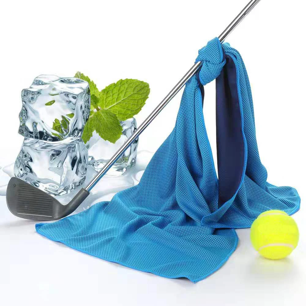 Glofit Portable Sports Workout Fitness Gym Yoga Pilates Travel Camping Ice Cool Towel Quick Dry Microfiber Cooling Towel