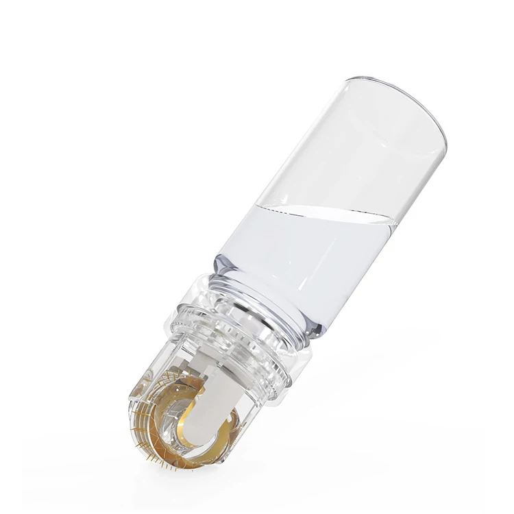 20 штырьков для домашнего использования, гидравлическая игла Hydraroller, 20 золотых микроиголков, гидравлический ролик 1 мм с сывороткой для ухода за кожей