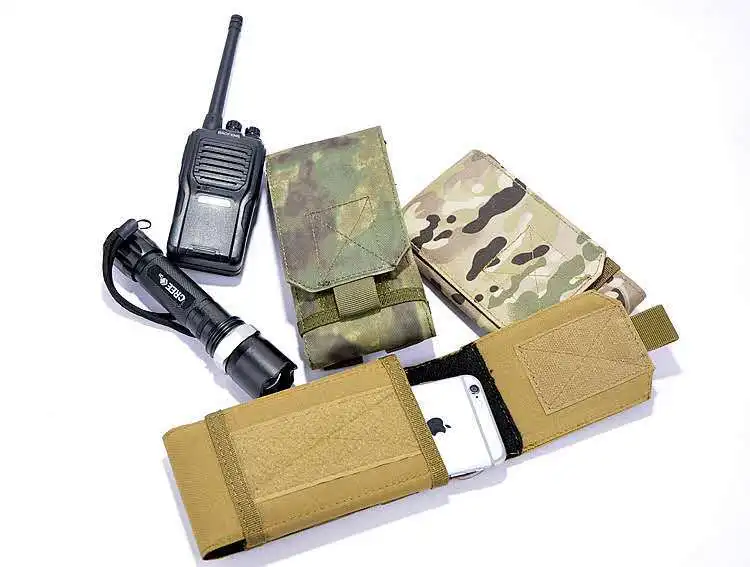 Men Tactical Molle Pouch Belt Waist Camo Bag Phone Case Pocket Tactic Belt Bag