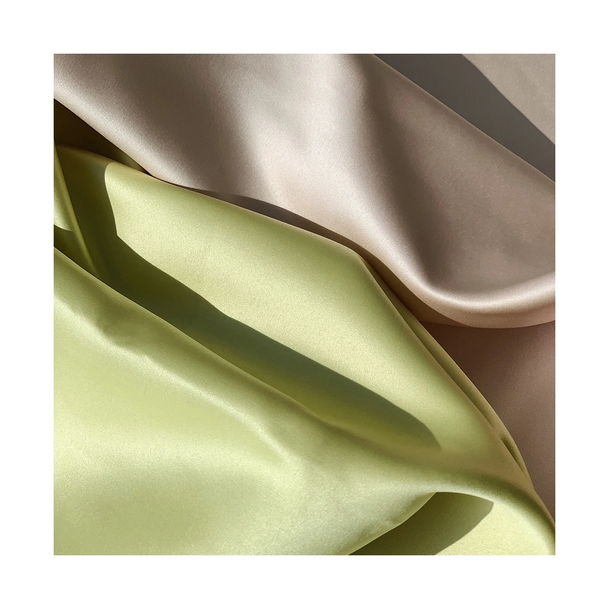 Dyed Heavy Satin KKF8715-58 Dress Manufacturer Material Fabric Fabrics