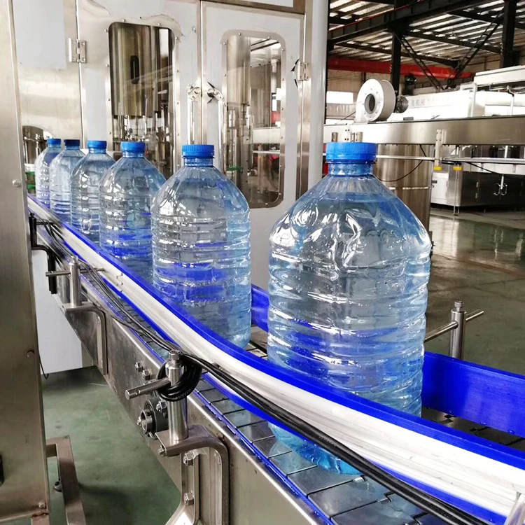 Bottled drinking water filling packing complete automatic miniral water production machine