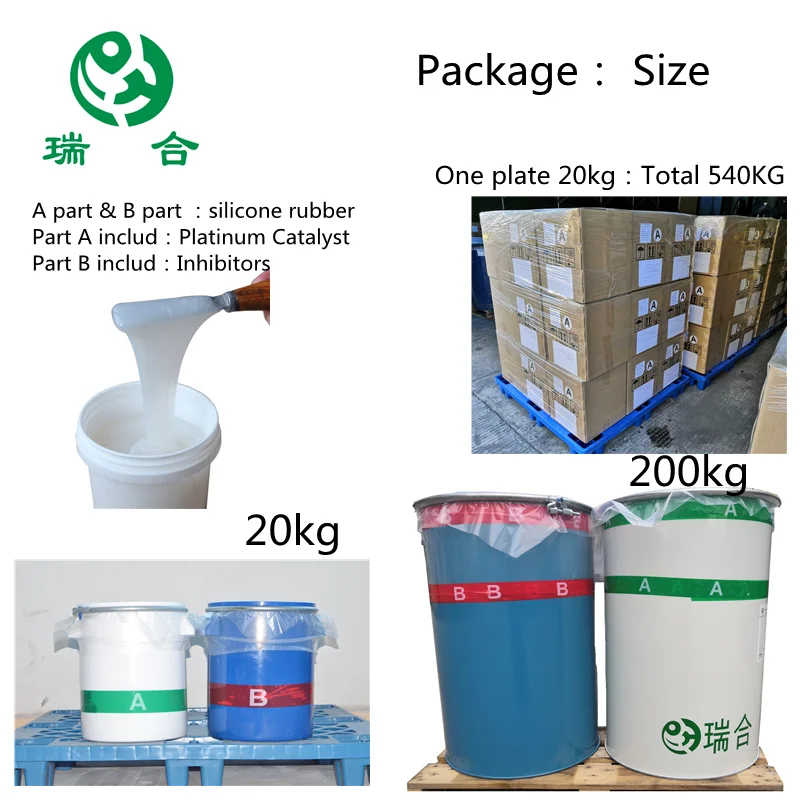 hot selling durable liquid silicone rubber to make crafts silicone molds