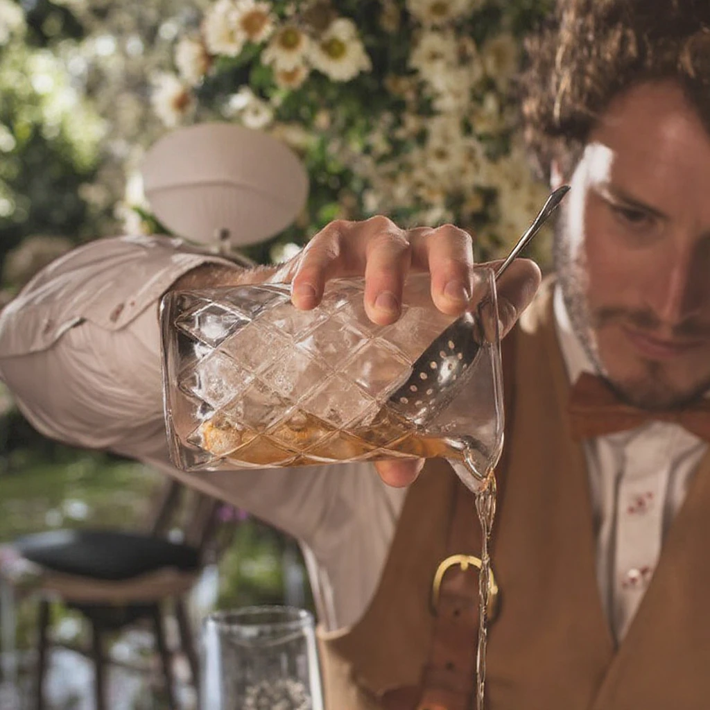 17.5oz/500ml Classic Novelty Mixing Glass Transparent Round Cocktail Cup Metal Ceramic Drinkware for Wine Party Use PC Plastic