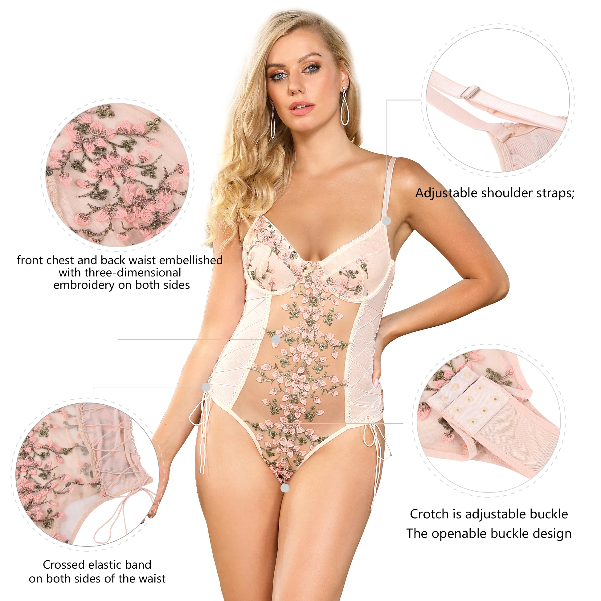 Spring Exotic Best Quality New Butterfly Women Lingerie Set Sexy Brand Ohyeah