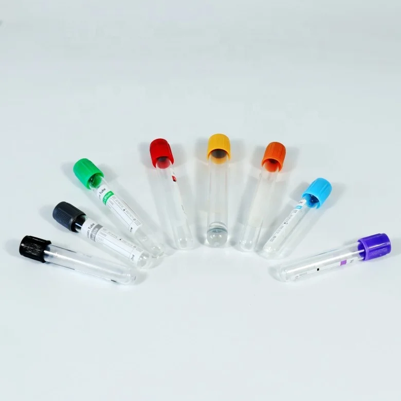 Вакуумные трубки для сбора крови больничного