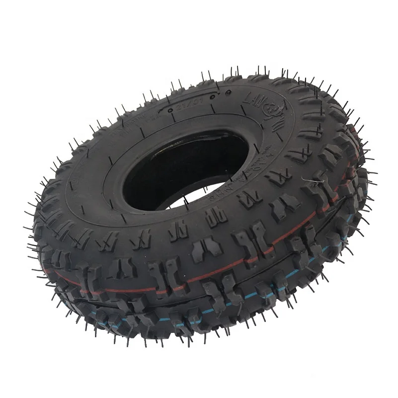 10 Inch 4.10-4 410-4 Tyre for Mini Snow Blower Beach Cart