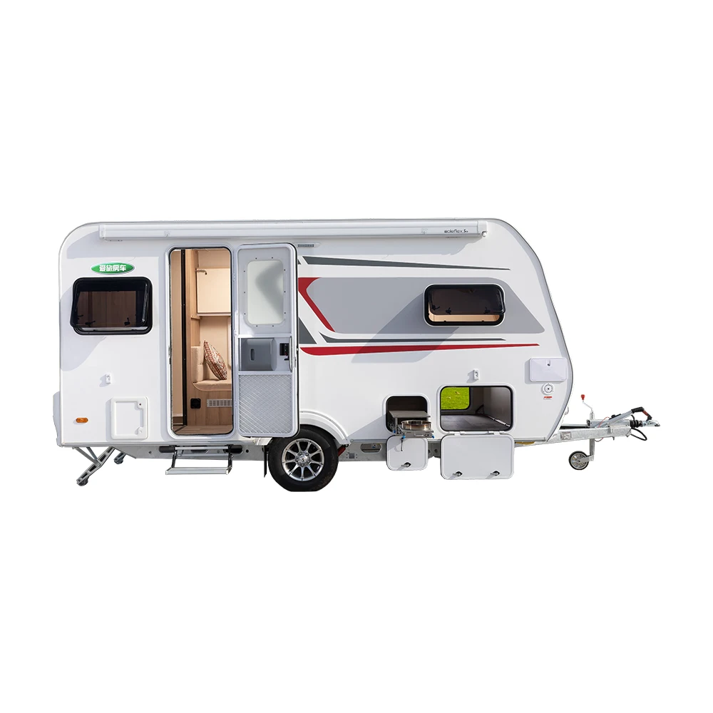 2022 Hot Sale  Factory Price Rv Travel Trailer Separate Toilet Design Motorhome Caravan