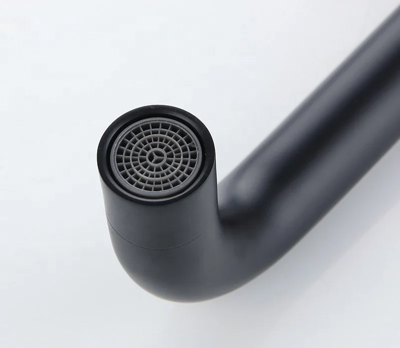 Wholesale Modern Brass black basin  Faucet Wash Machine Bathroom Taps Mounting Basin Wall mounted Cold Water Wall Mounting Tap