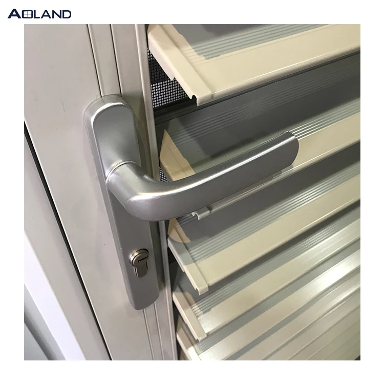 
high performance customized aluminum adjustable louvers door with AS 2047 certificate 