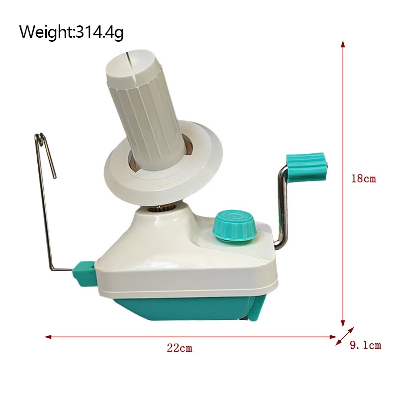 Hand Operated Manual yarn ball winder machine thread cone winder