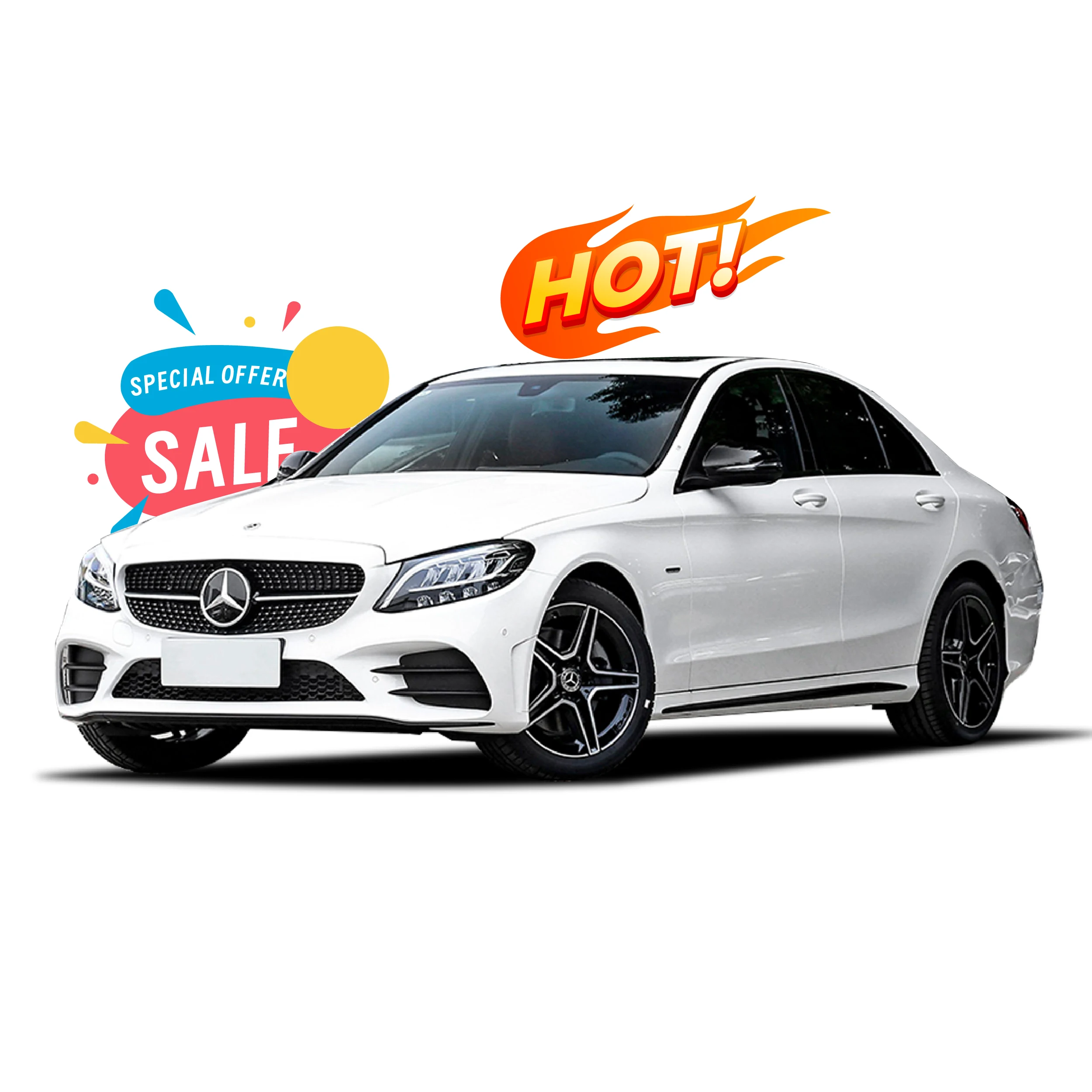 Подержанные автомобили Mercedes Benz 2021 импортные из Германии Mercedes-benz C260 автомобиль среднего размера 1 5 т 2-дверный 4-местный для продажи