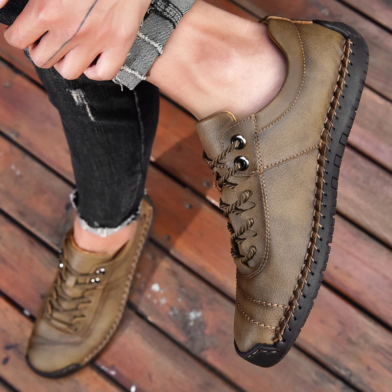 Fashionable Business Style Cool Stylish Urban Soft Foldable Leisure Men Shoes